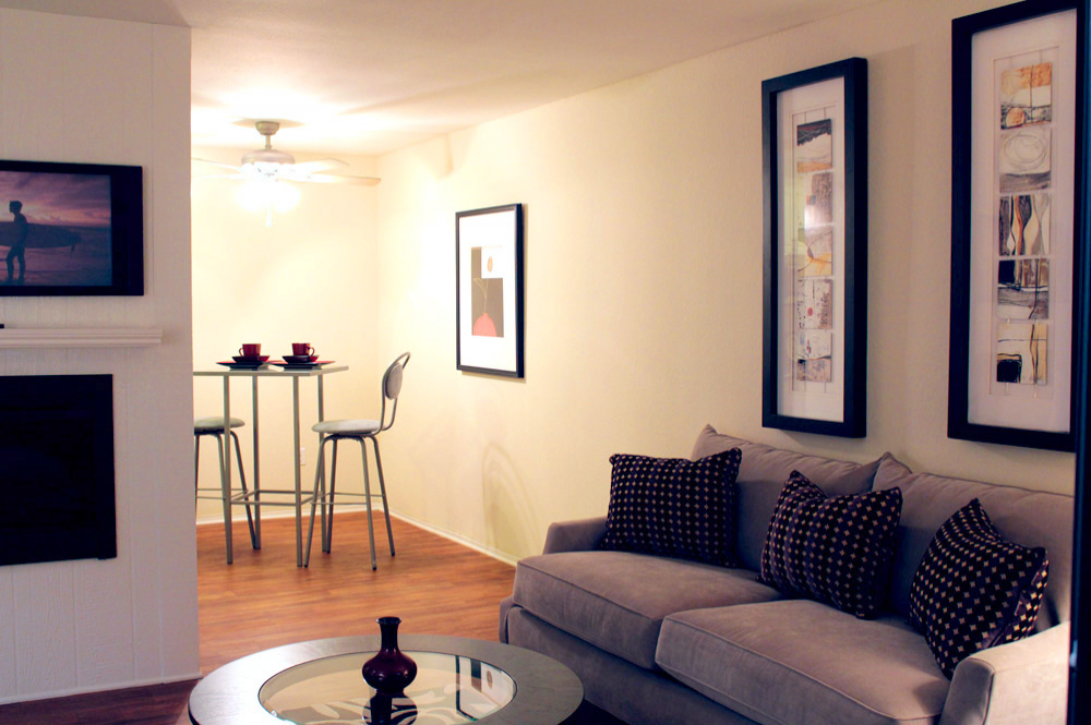 Take a tour today and view 1 bedroom apartment 13 for yourself at the Huntington Creek Apartments